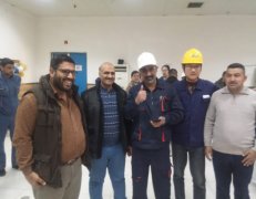 celebrate the success of load rejection test of 4#330kw unit
