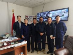 公司总经理尹立亚赴伊拉克华事德项目部调研